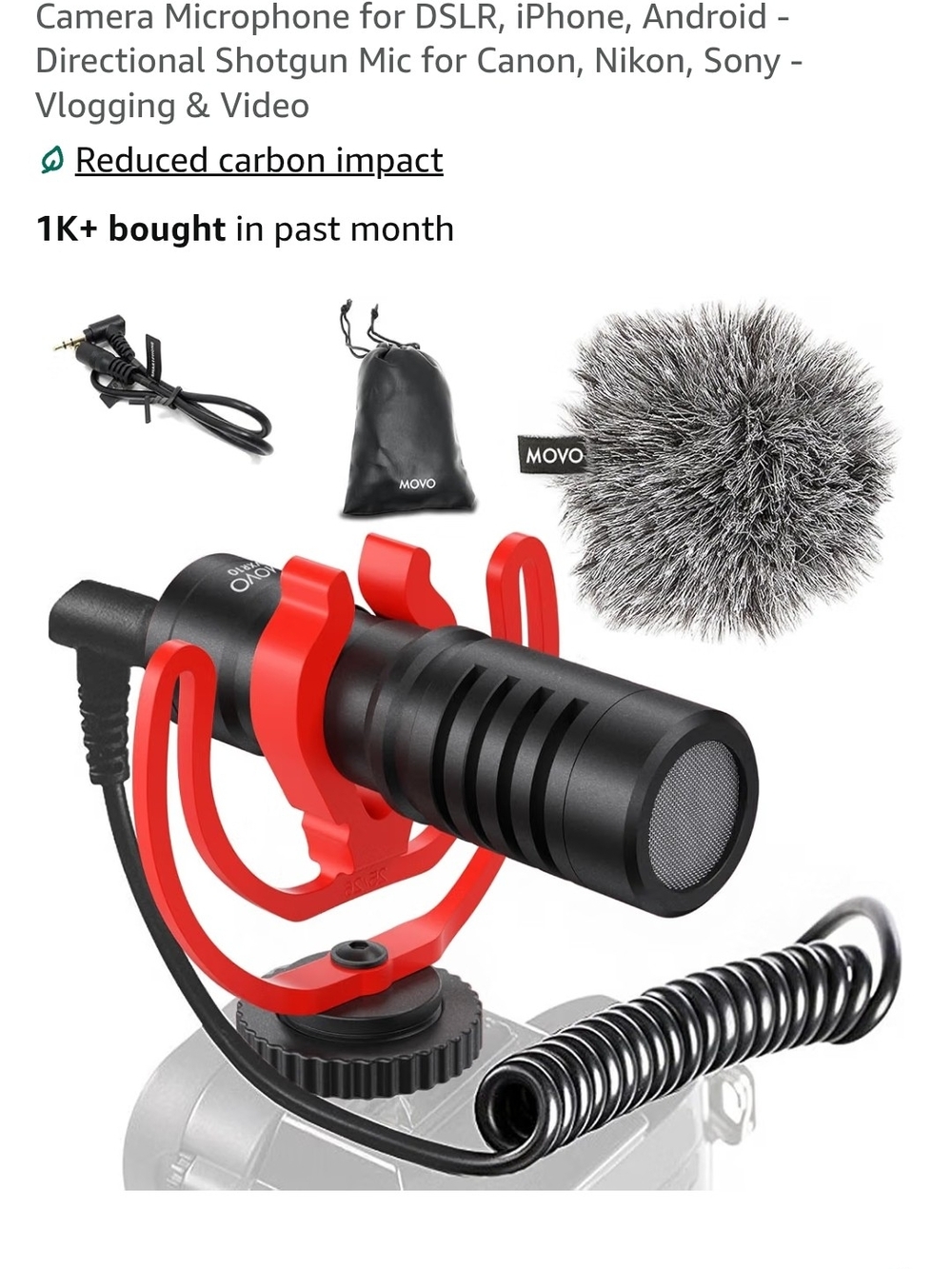 Talomen CF-100  Directional Shotgun Microphone - FACTORY SEALED